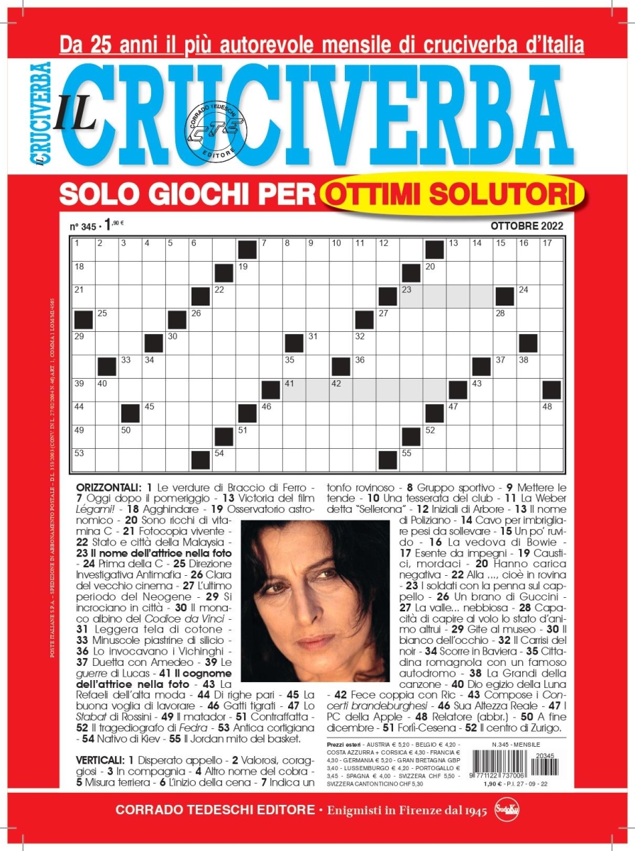 Copertina Il Cruciverba n.345