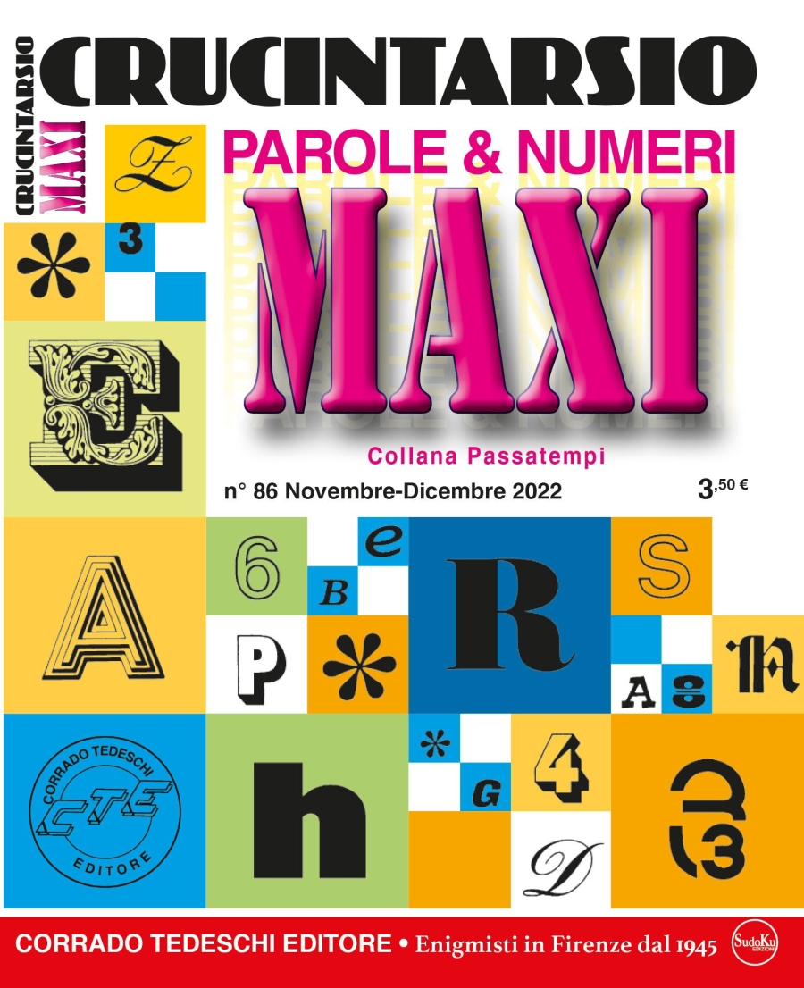 Copertina Maxi Crucintarsio n.86