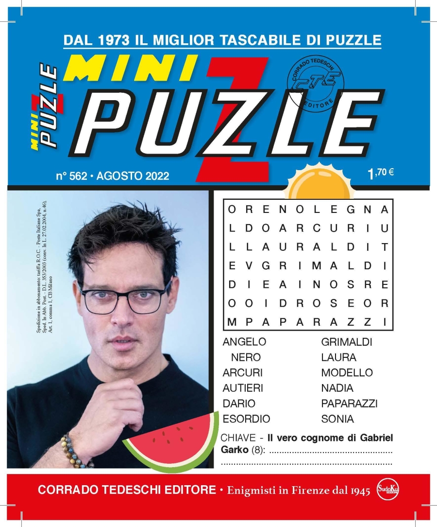 Copertina Minipuzzle n.562
