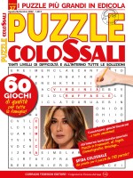 Copertina rivista Puzzle Colossali