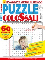 Copertina rivista Puzzle Colossali