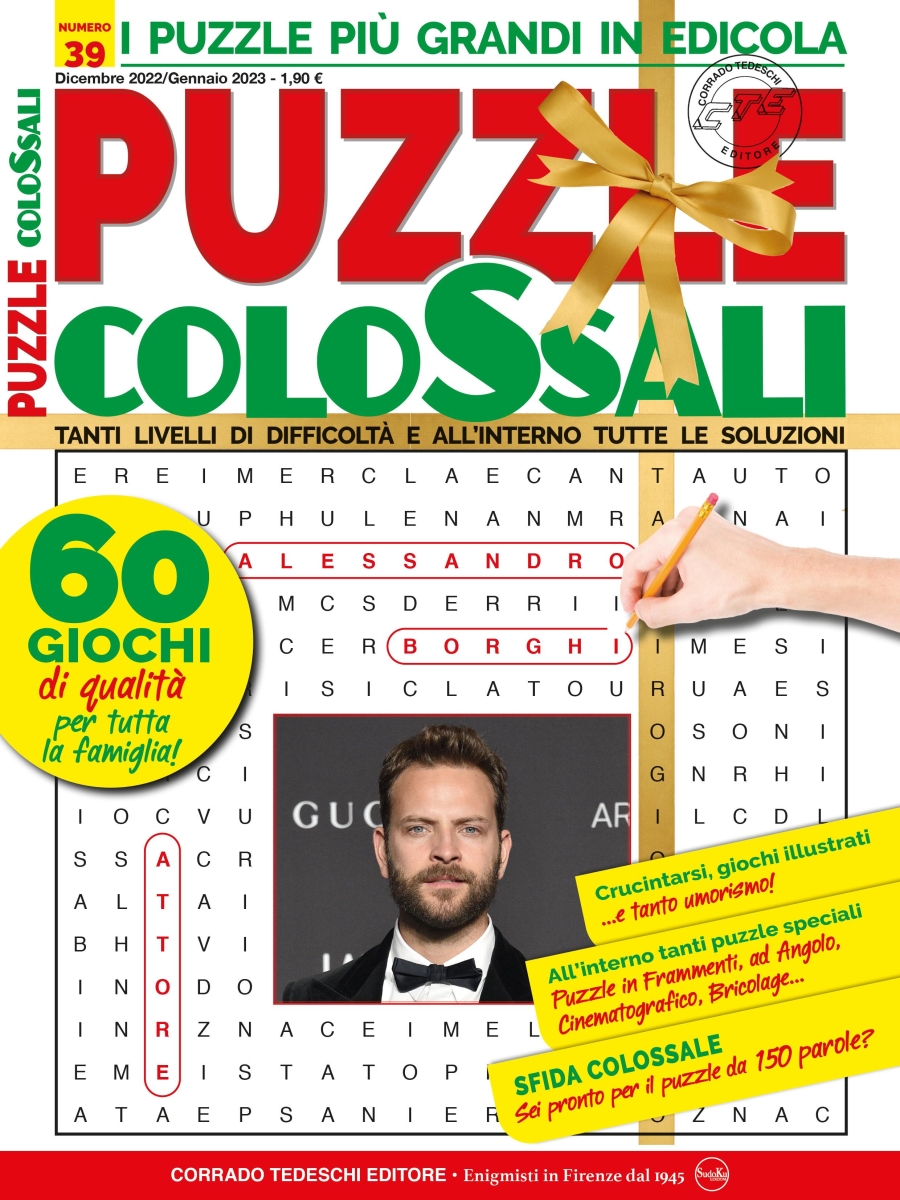 Copertina Puzzle Colossali n.39