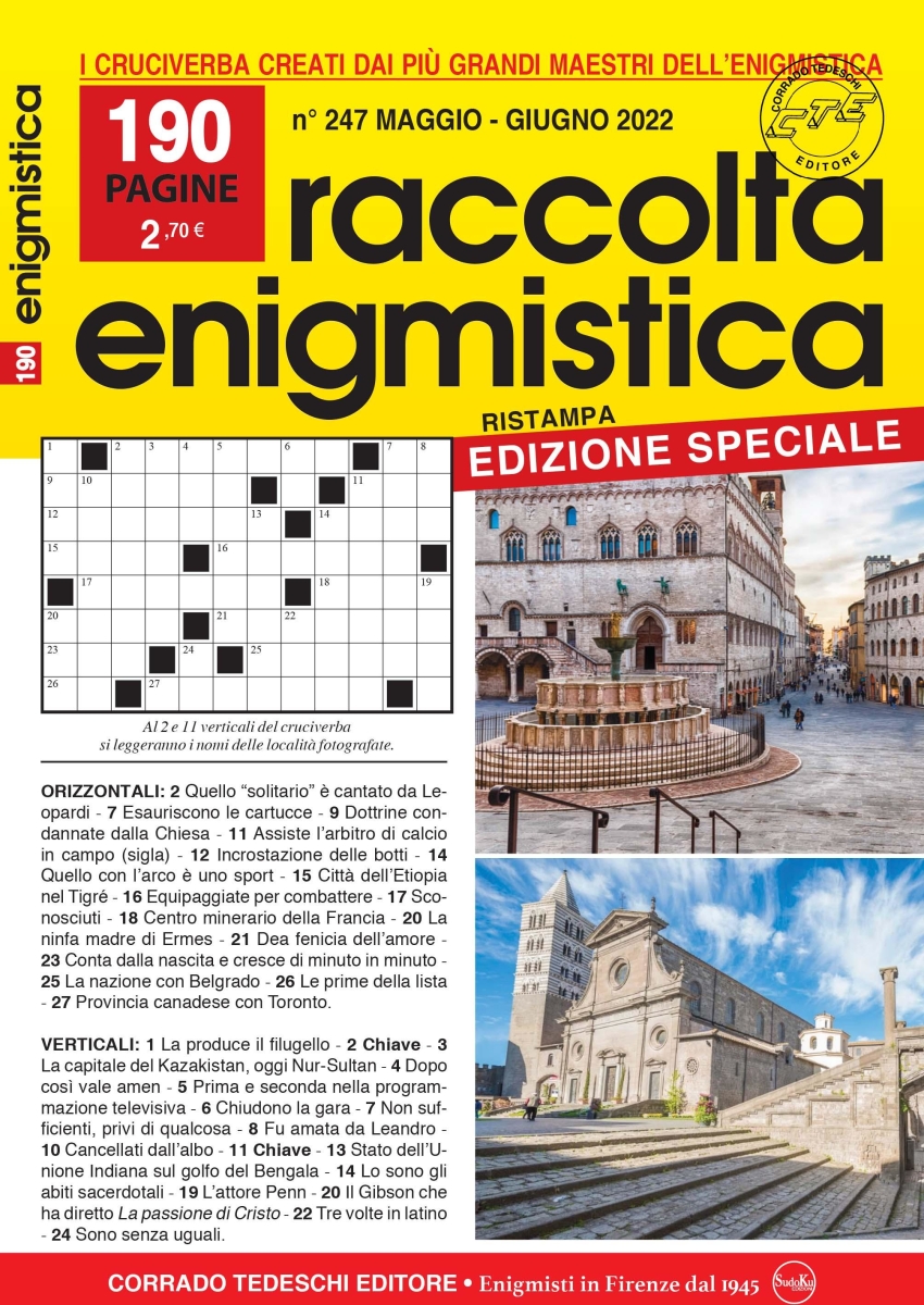 Copertina Raccolta Enigmistica n.247