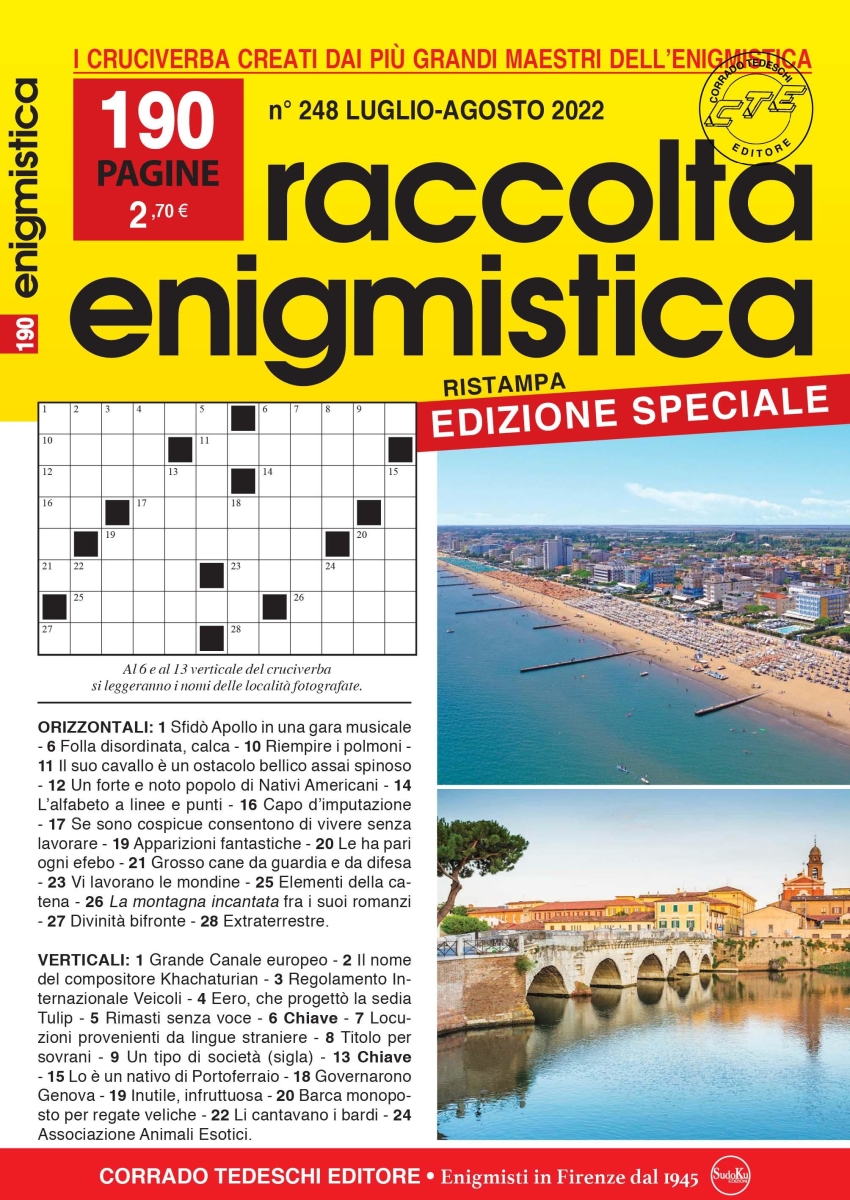 Copertina Raccolta Enigmistica n.248