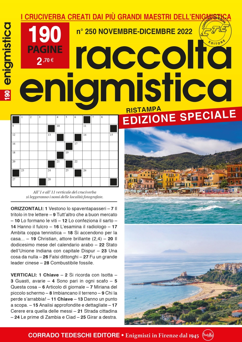 Copertina Raccolta Enigmistica n.250