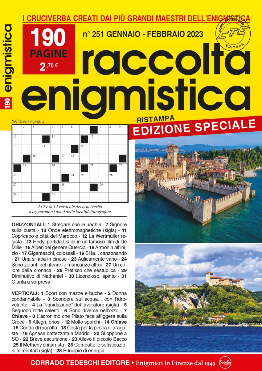 Copertina Raccolta Enigmistica n.251