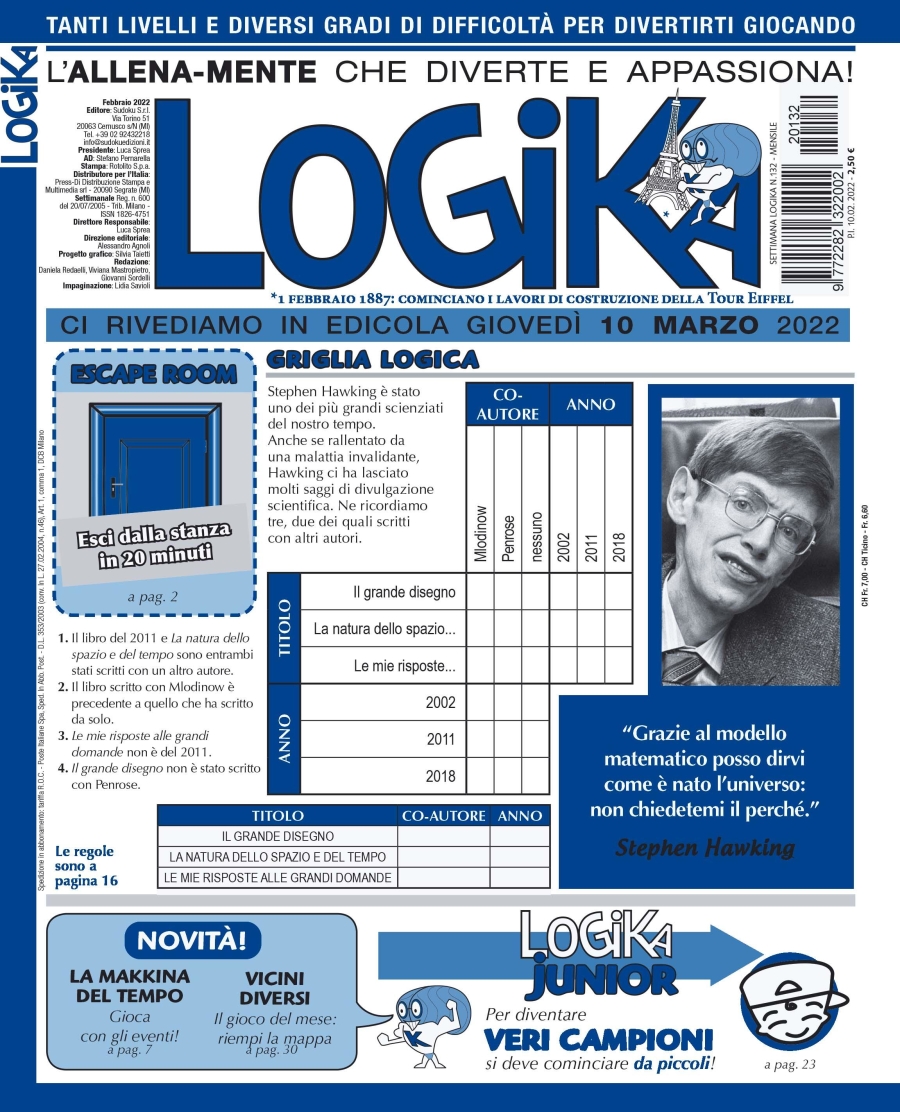Copertina Settimana Logika n.132