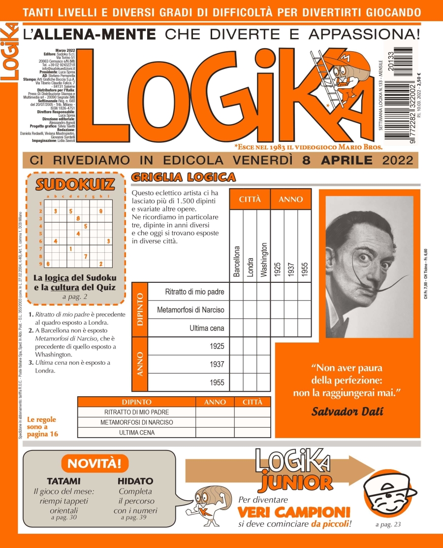 Copertina Settimana Logika n.133