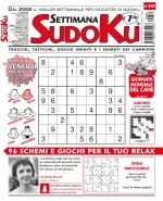Copertina rivista Settimana Sudoku