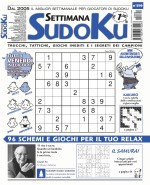Copertina rivista Settimana Sudoku