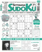 Copertina rivista Settimana Sudoku