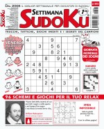 Copertina rivista Settimana Sudoku