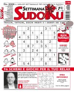 Copertina rivista Settimana Sudoku