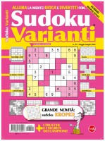 Copertina rivista Sudoku Varianti