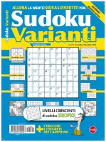 Copertina rivista Sudoku Varianti