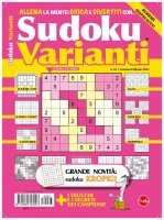 Copertina rivista Sudoku Varianti