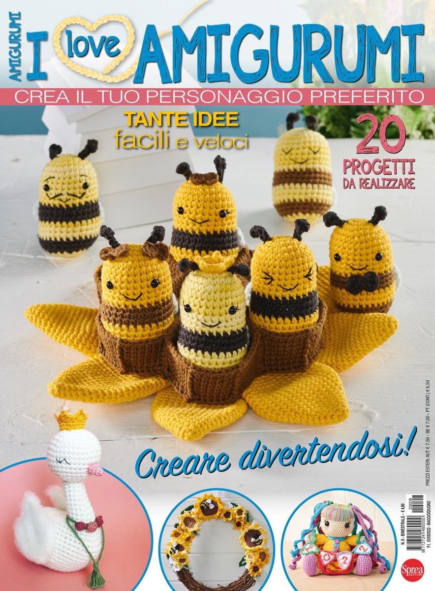 Copertina I Love Amigurumi n.8