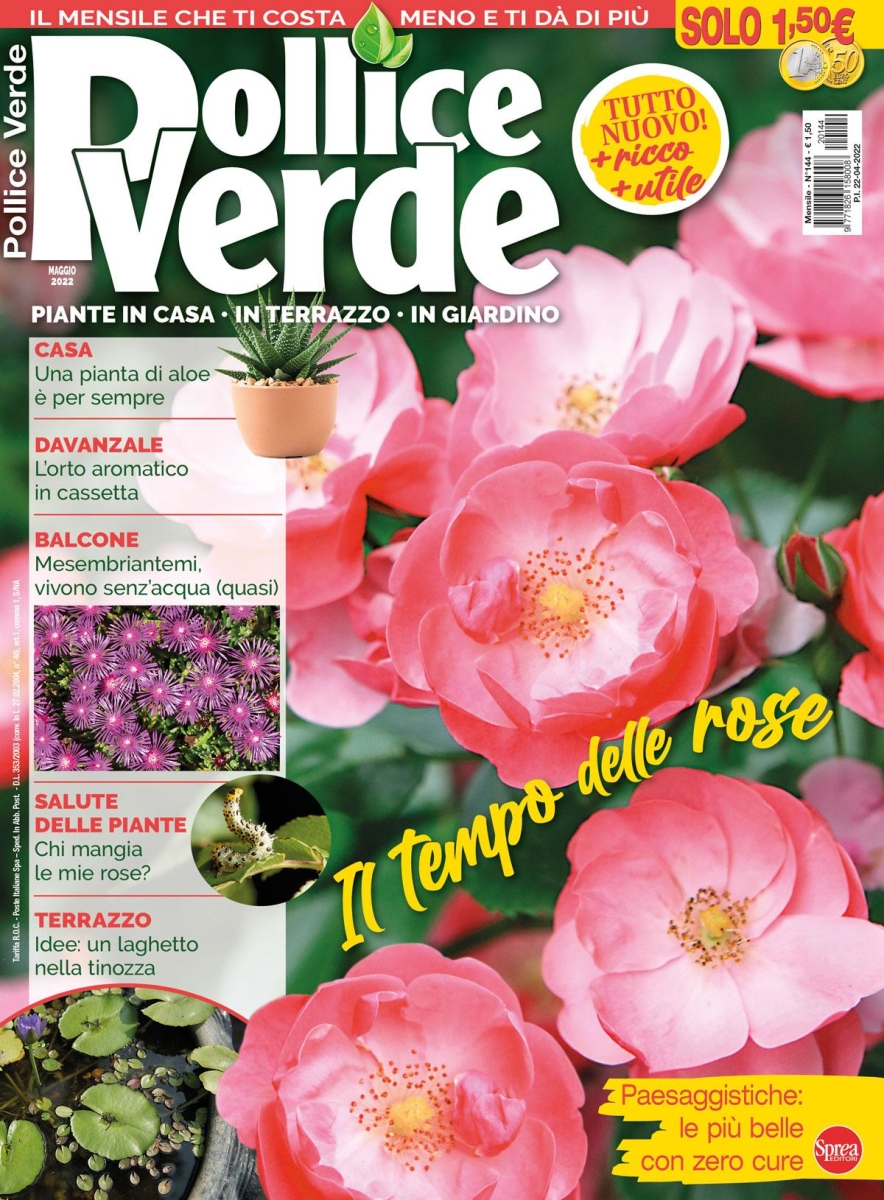 Copertina Pollice Verde n.144