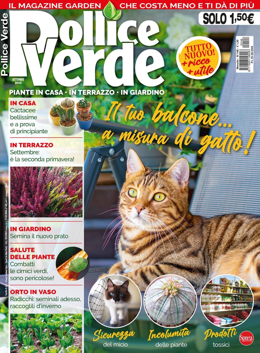 Copertina Pollice Verde n.148