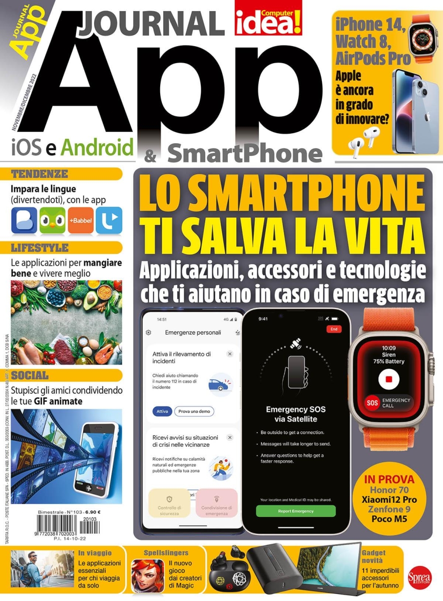 Copertina App Journal n.103