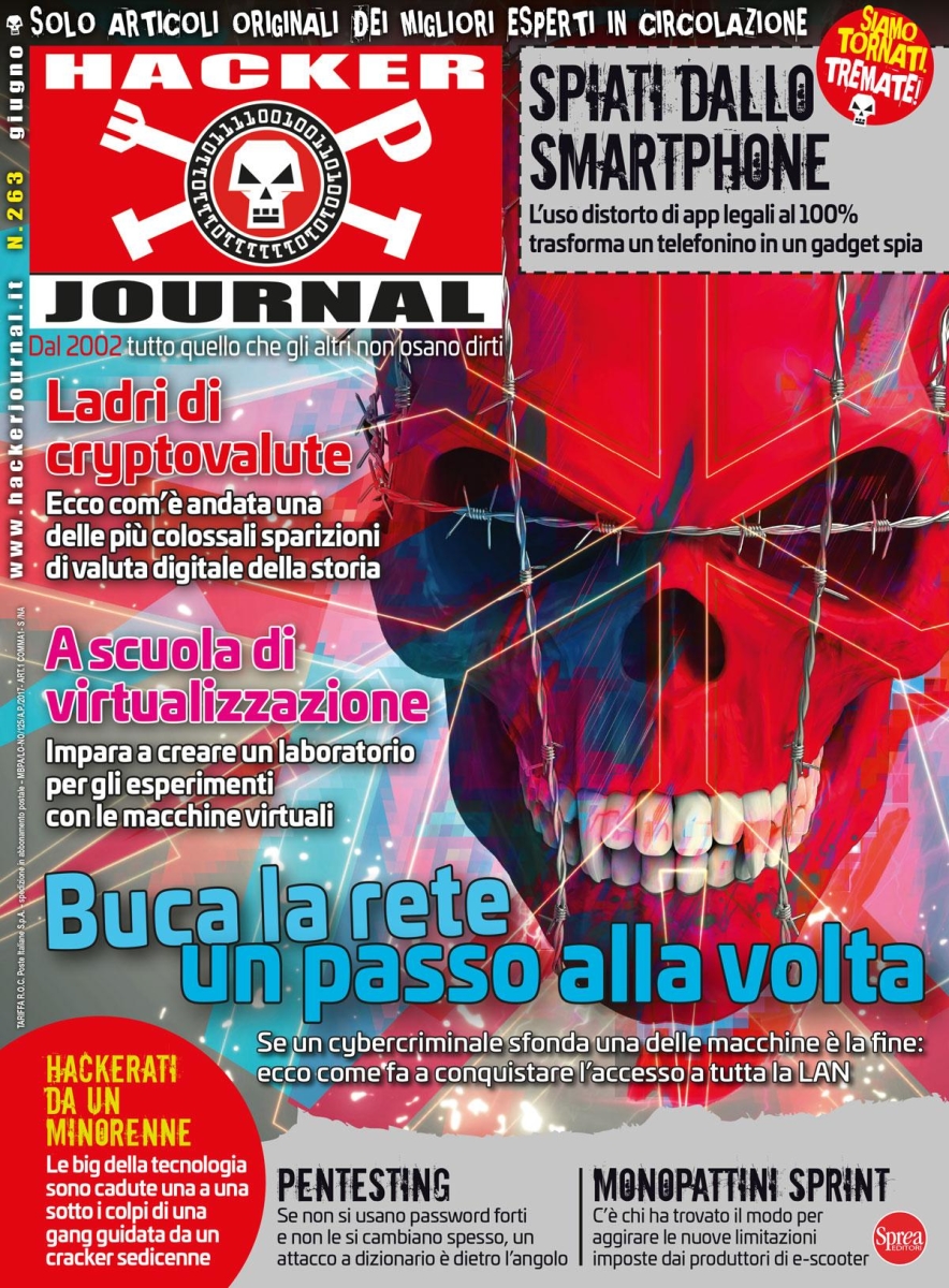 Copertina Hacker Journal n.263