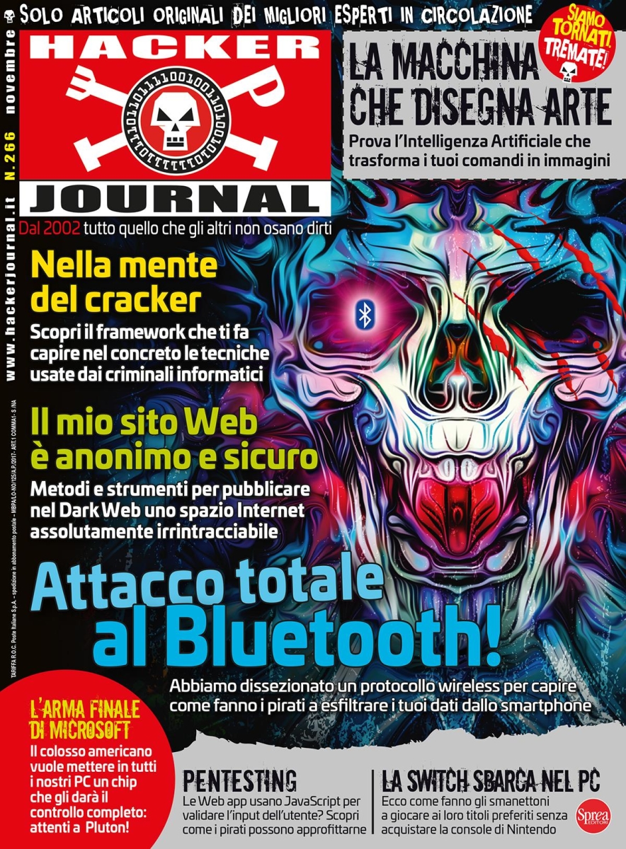 Copertina Hacker Journal n.266