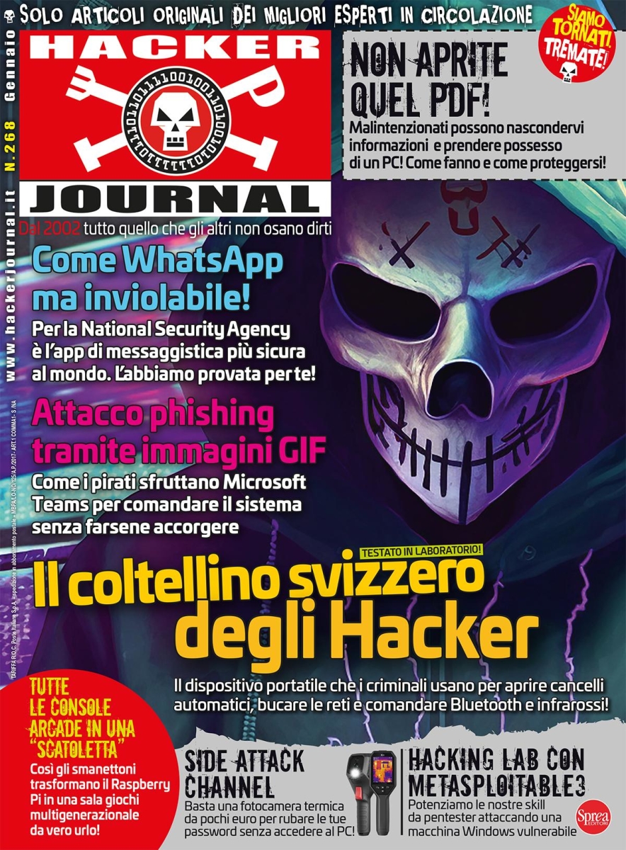 Copertina Hacker Journal n.268