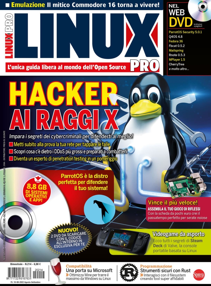 Copertina Linux Pro n.214