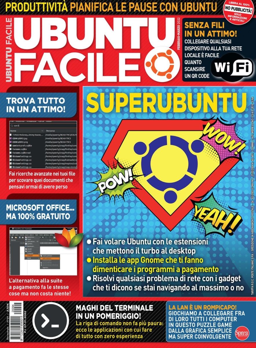 Copertina Ubuntu Facile n.94