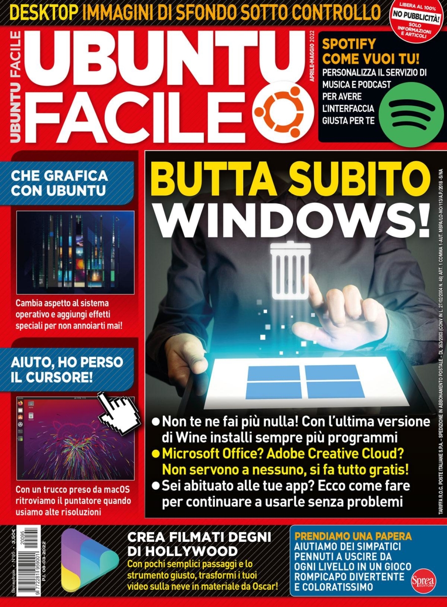 Copertina Ubuntu Facile n.95