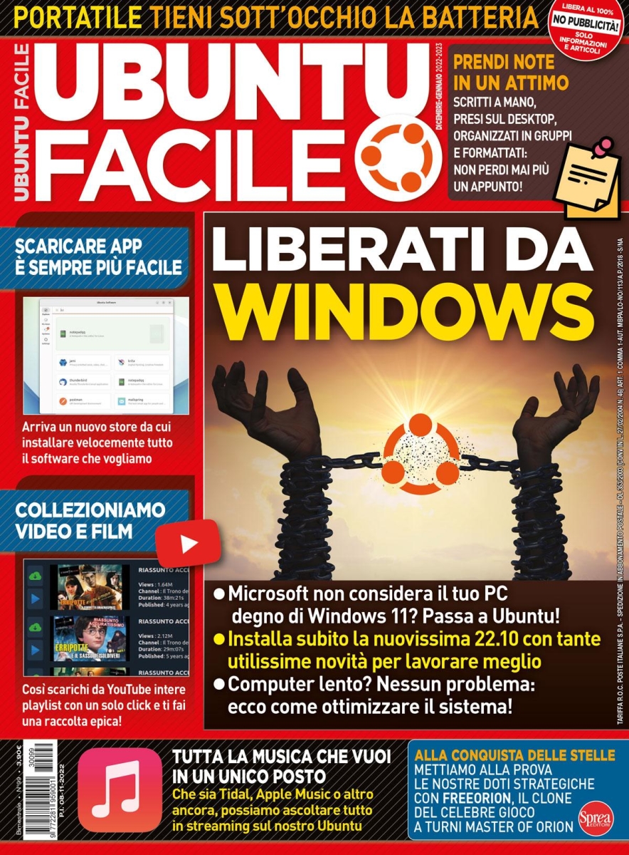 Copertina Ubuntu Facile n.99