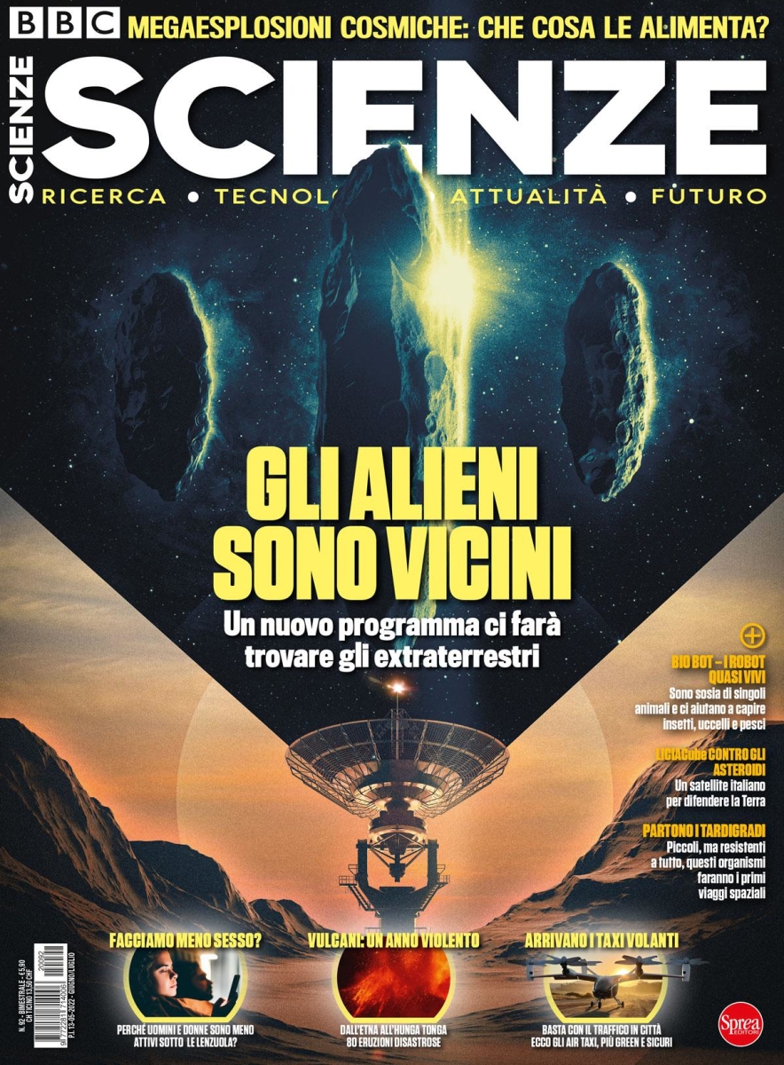 Copertina Scienze n.92