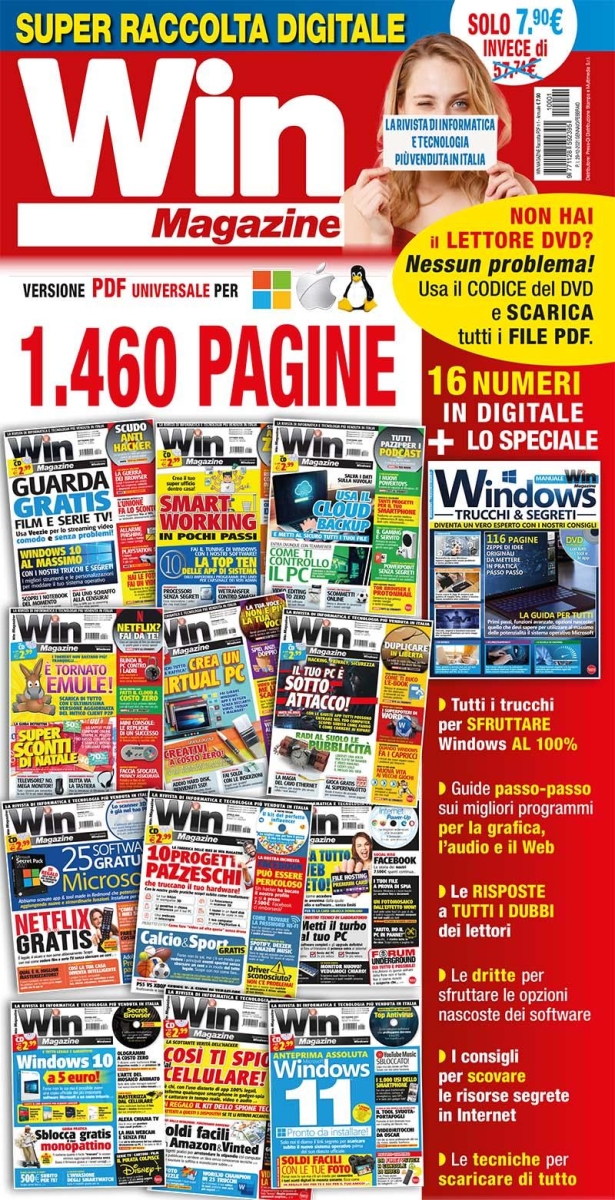 Copertina Win Magazine Raccolta pdf n.1