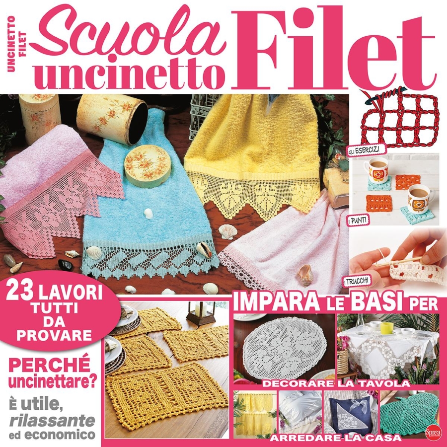 Copertina Ricami all Uncinetto Manuale n.1