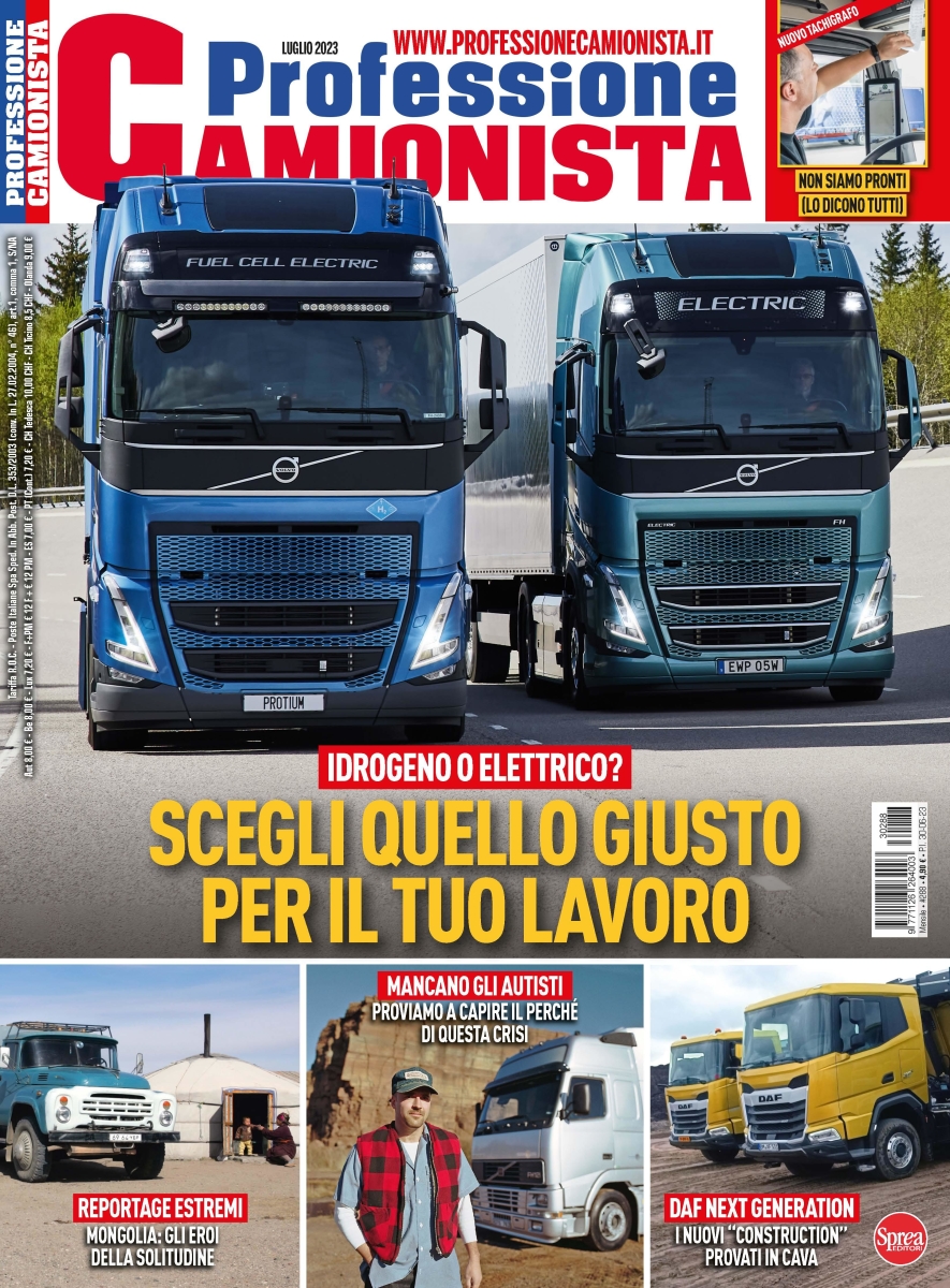 Copertina Professione Camionista n.288