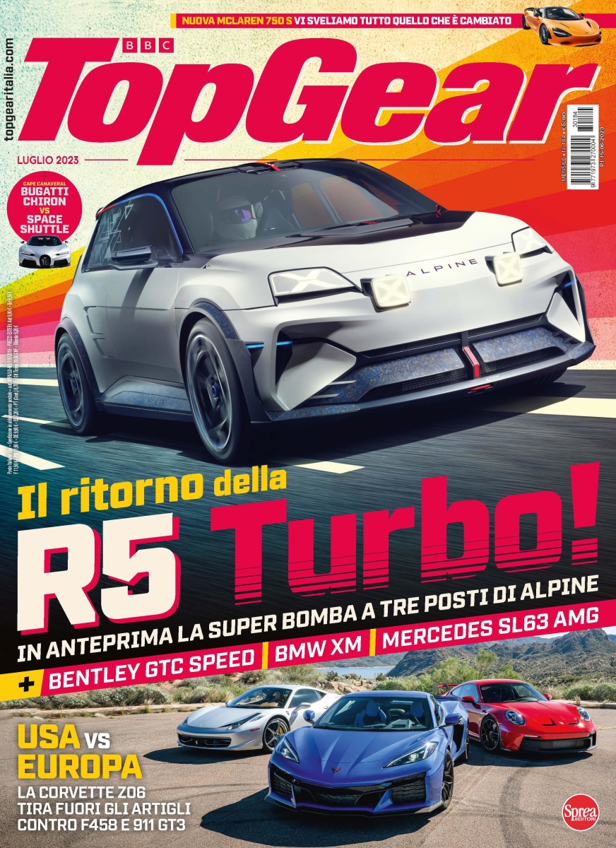 Copertina BBC Top Gear n.184