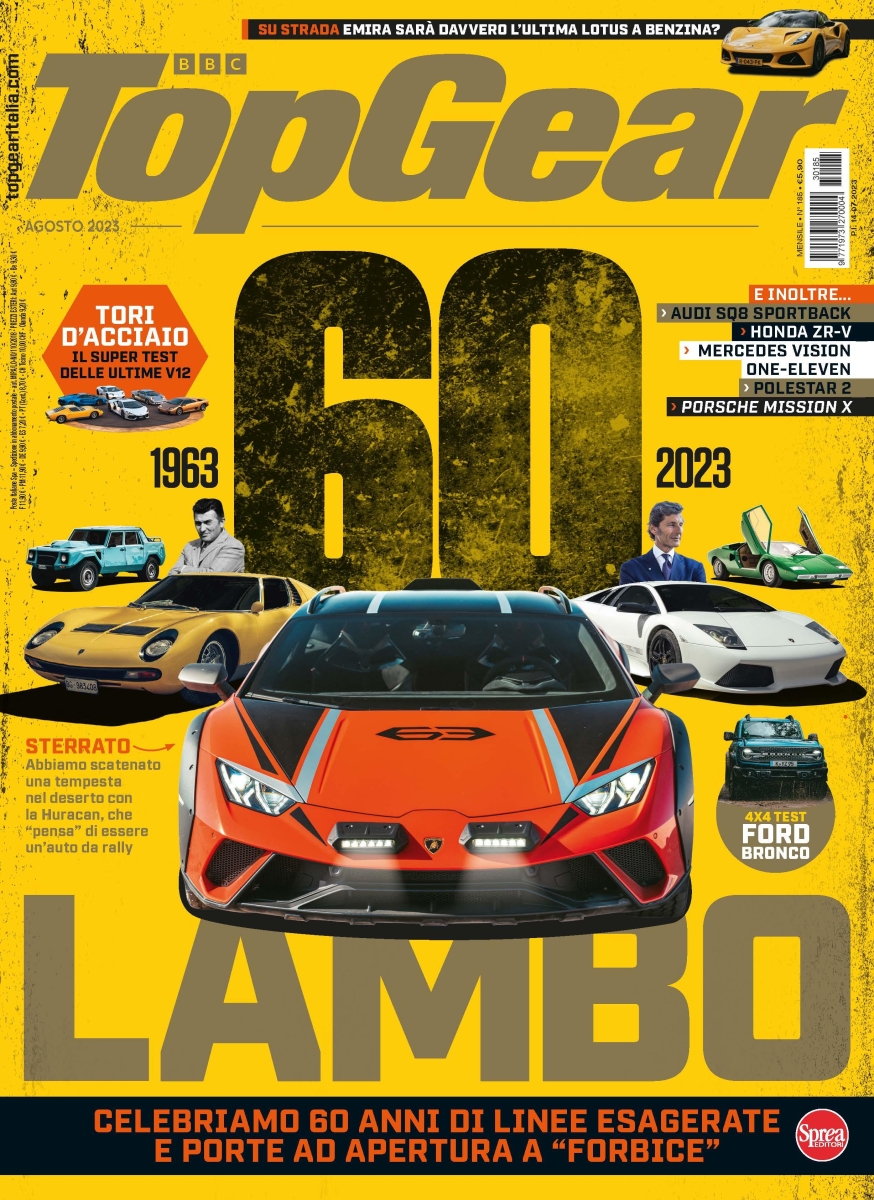 Copertina BBC Top Gear n.185