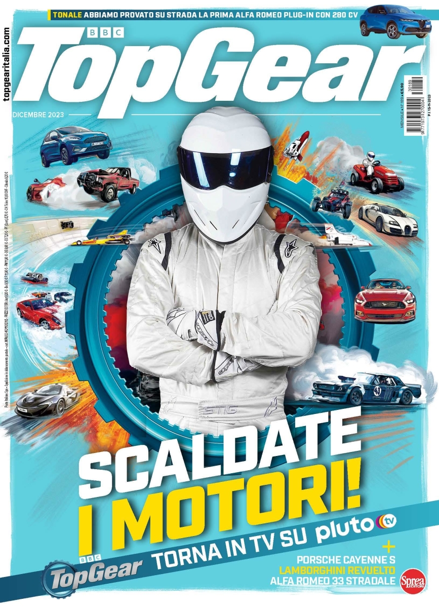 Copertina BBC Top Gear n.189