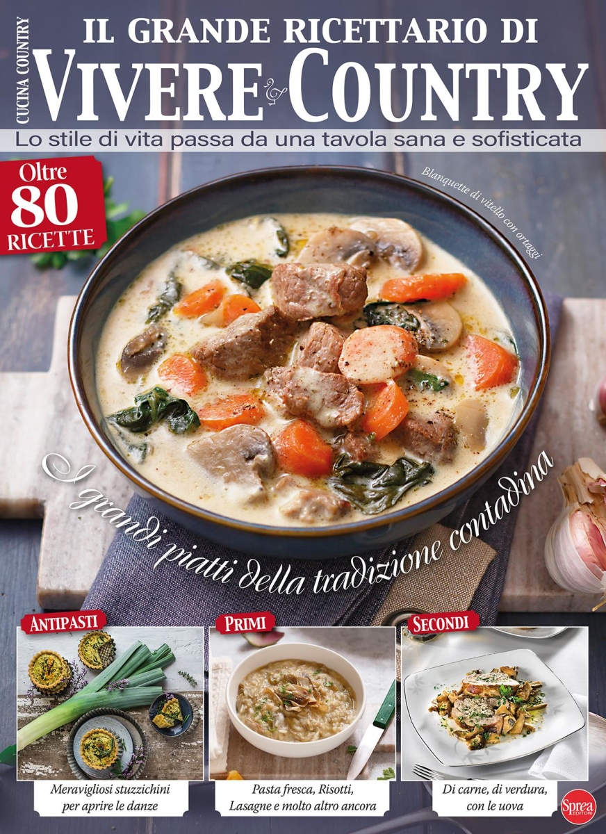 Copertina Vivere Country Cucina n.1