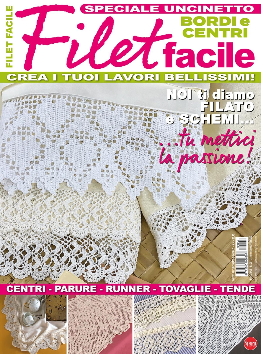 Copertina Motivi all uncinetto Gomitolo n.4