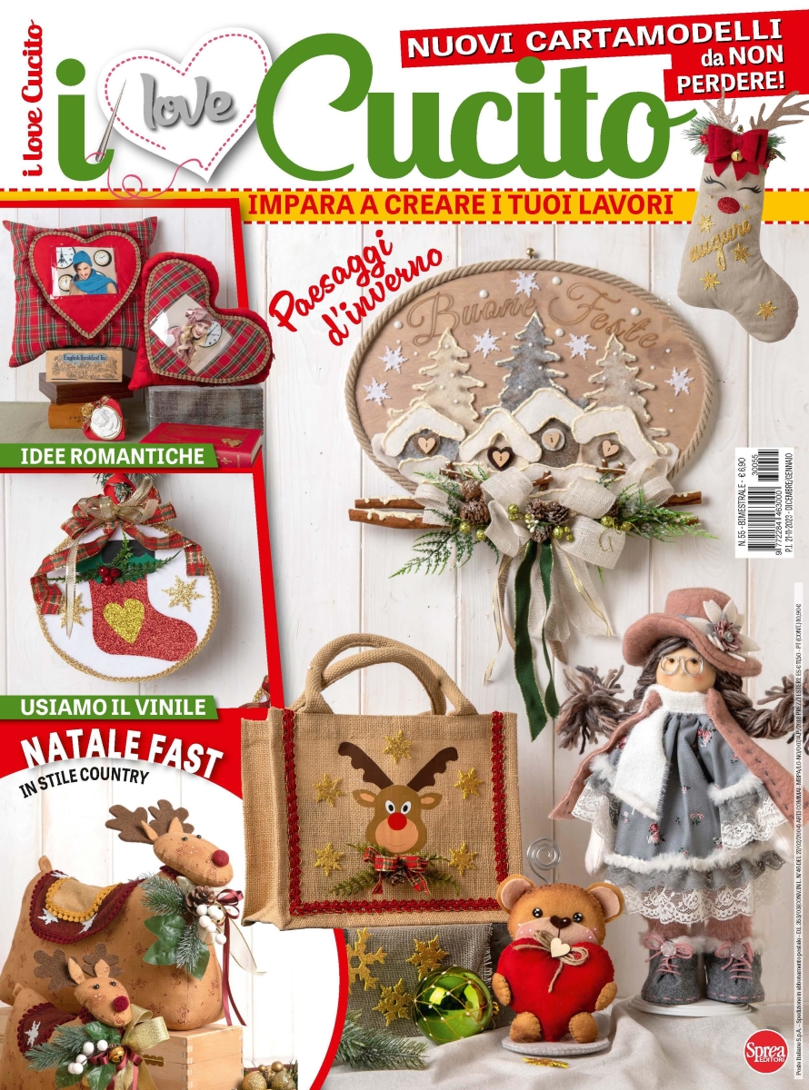 Copertina I Love Cucito n.55