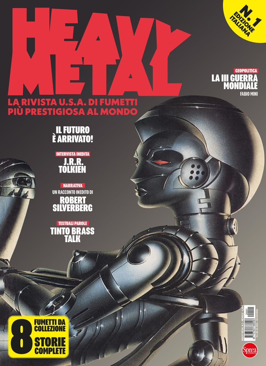 Copertina Heavy Metal  n.1