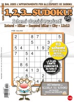 Copertina 1,2,3 Sudoku n.210