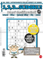 Copertina rivista 1,2,3 Sudoku