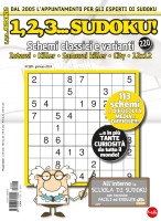 Copertina rivista 1,2,3 Sudoku