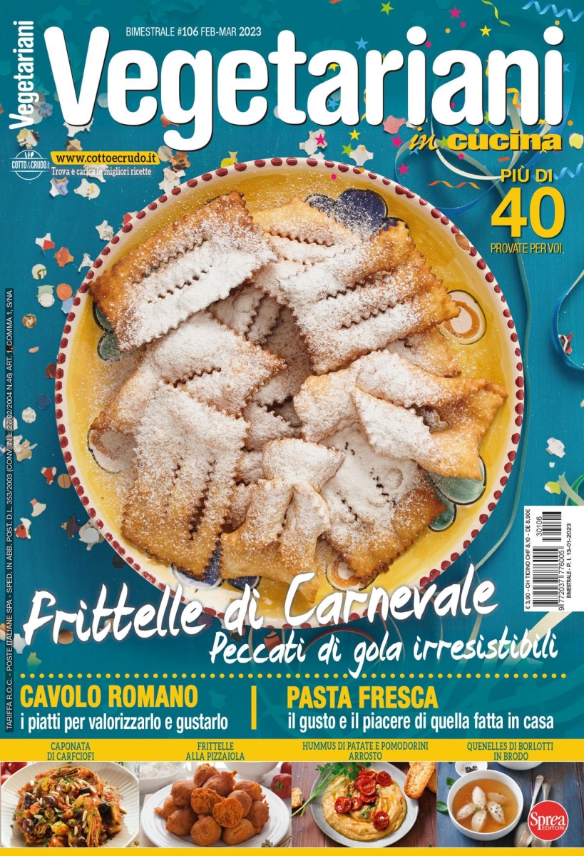 Copertina Vegetariani in Cucina n.106