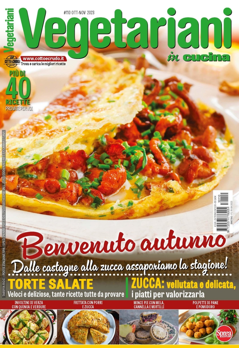 Copertina Vegetariani in Cucina n.110