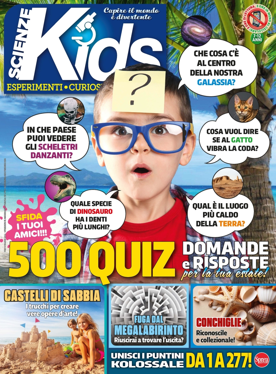 Copertina Scienze Kids n.8