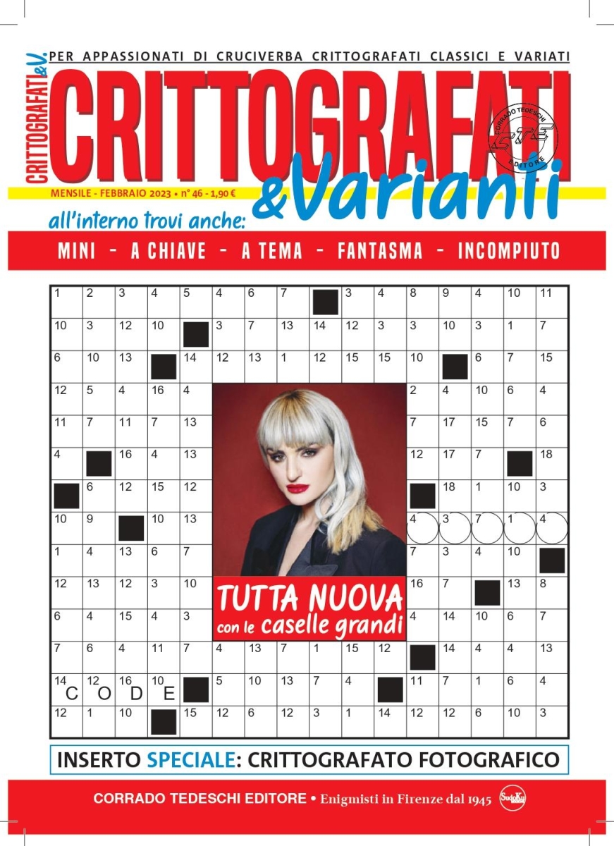 Copertina Crittografati & Varianti n.46