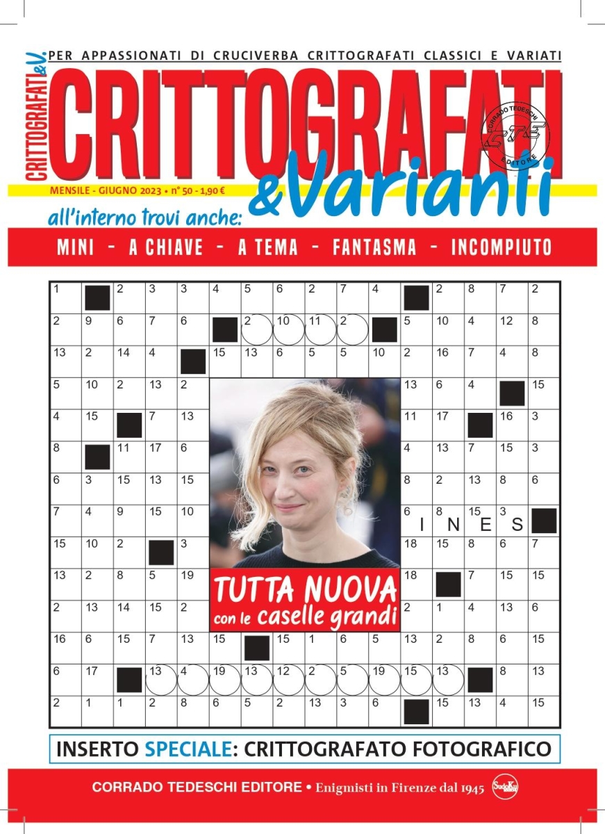 Copertina Crittografati & Varianti n.50